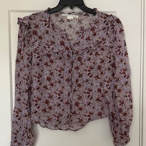 Veronica Beard peasant blouse